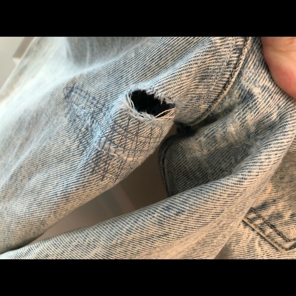 Current/ Elliot Distressed Jeans Size 26 With Flaws - Picture 9 of 16